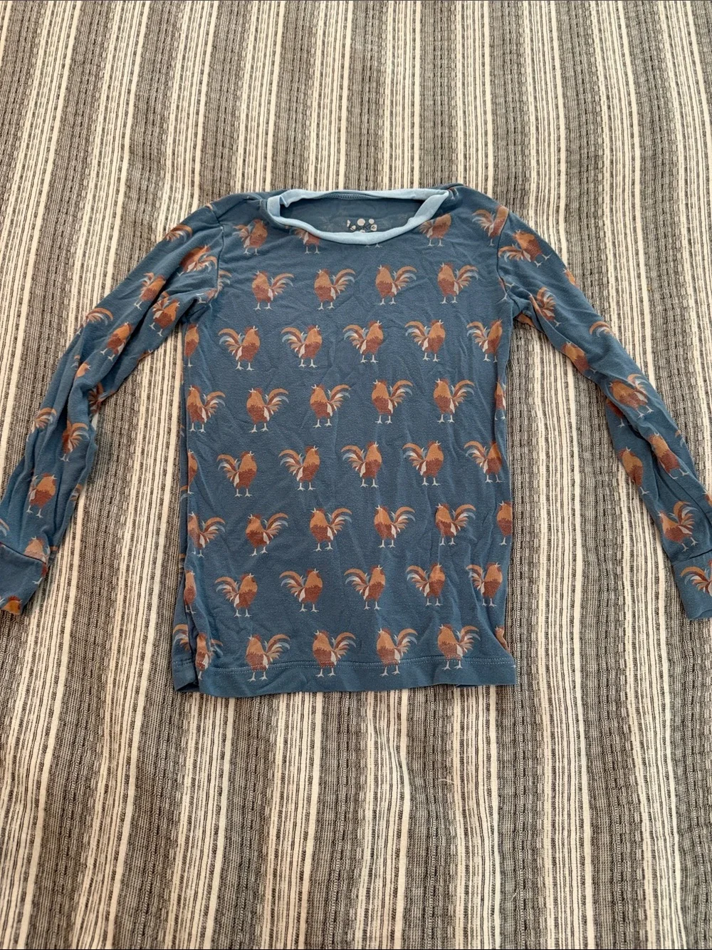 Kickee Pants Rooster PJs Size 6